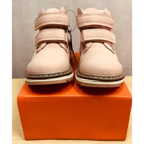 TZJS Kids Hiking Boots for Girls Waterproof Outdoor with Hook & Loop Size 6 - Picture 3 of 10